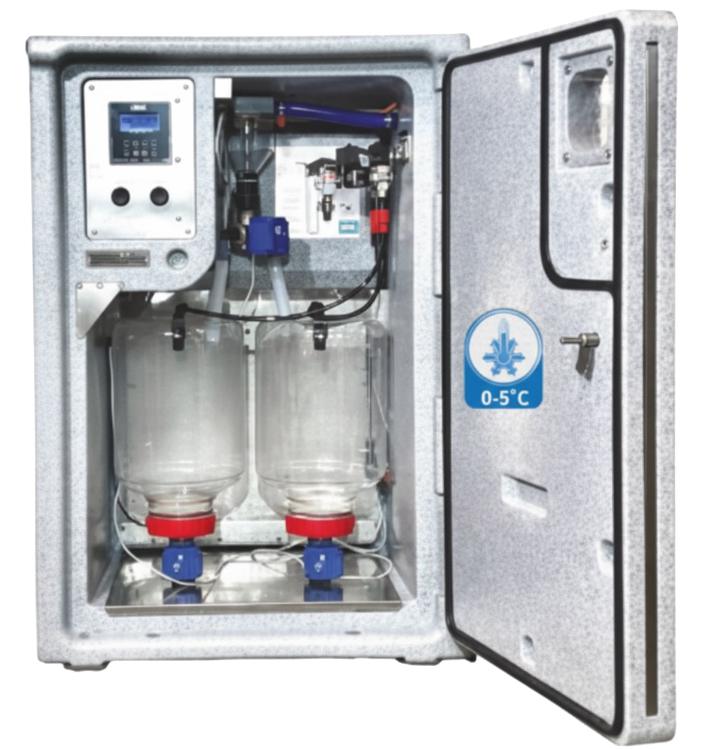Samptec Self-Emptying & Self-Cleaning